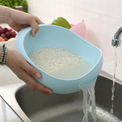 <p><strong>Feature: Eco-Friendly<br>Features: Washing vegetables and fruits<br>Features 1: colanderFeatures<br>2: Filter washing riceFeatures<br>3: Can put fruits and vegetablesFeatures<br>4: Drain basketFeatures<br>5: kitchen tools</strong></p> <p>&nbsp;</p>