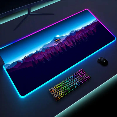 <p>A Luminous LED Lighting Mouse Pad, often referred to as an RGB gaming pad, is a popular accessory for PC gamers. Here's some information about the product you mentioned:</p> <p>&nbsp;</p>