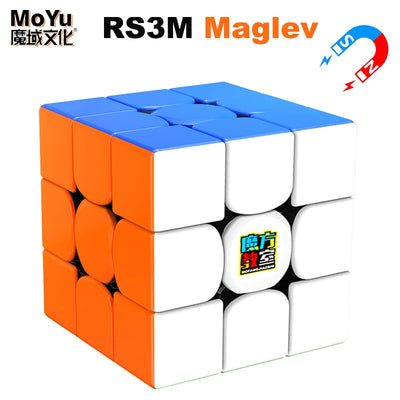 The perfect tech toy is here! The Moyu RS3M Magnetic Magic Rubik's Cube puts a twist on the classic cube with its modern technology. This 3x3x3 maglev cube is perfect for everyone from beginners to experts, as well as total tech geeks.